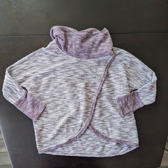 Calvin Klein Sweaters - Calvin Klein Asymmetrical Cowl Neck Sweater Size Medium